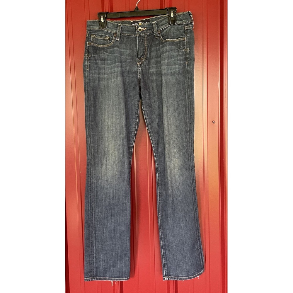 Lucky Brand Jeans Sofia Straight Leg Denim 5 Pocket Womens‎ 8/29